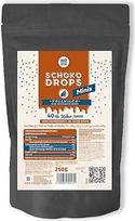 "NO SUGAR SUGAR" Šokoladiniai lašeliai "Minis" su 40 % kakavos (250 g) be pridėtinio cukraus, saldinti eritritoliu ir stevija (1 x 250 g)