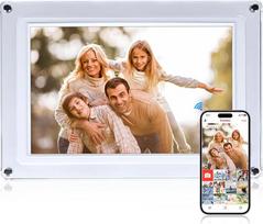 "Rollei Smart Frame WiFi 109" elektroninis skaitmeninis nuotraukų rėmelis "Frameo WLAN" skaitmeninis nuotraukų rėmelis 10,1 colio 1280 x 800 IPS jutiklinis ekranas 32GB atminties akrilinis skaitmeninis nuotraukų rėmelis "Frameo" skaitmeninis rėmelis