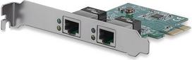 "StarTech" dviejų prievadų "Gigabit PCI Express" serverio tinklo adapterio kortelė