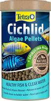 "Tetra Cichlid" dumblių granulės, visavertis žuvų maistas visiems ciklidams, 165 g