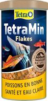 "Tetra TetraMin" - visavertis ir subalansuotas maistas tropinėms žuvims - patentuota biologiškai aktyvi formulė stiprina imuninę sistemą - 1 litras