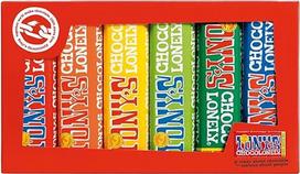 "Tony's Chocolonely Rainbow" 6 batonėlių pakuotė, 288 g
