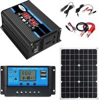 4000-W-Solarpanel-Kit mit wasserdichtem 18-W-Panel und intelligentem 30-A-Laderegler for die Stromversorgung zu Hause, im Freien und im Wohnmobil