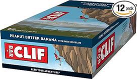 CLIF Bar - Energinis batonėlis 12 x 68g Žemės riešutų sviestas Bananas