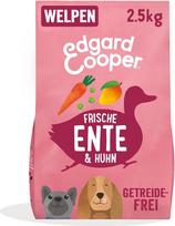 Edgard & Cooper Puppy Food, sausas maistas šunims (antis ir vištiena, 2,5 kg), sausas maistas šunims, be grūdų, su natūraliais ingredientais ir šviežia mėsa, pilnas svarbiausių aminorūgščių