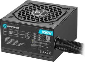 EFFITEK 850 W ATX 3.1 žaidėjams skirtas maitinimo šaltinis 80 Plus Silver Palaiko PCIe 5.1 GPU