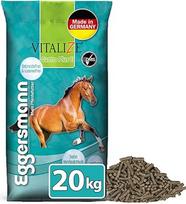 Eggersmann Mein Pferdefutter Vitalize Gastro Plus E 20 kg - Žirgų ėdalas be grūdų jautriems skrandžiui žirgams - su magniu raumenims ir nervams - idealiai tinka intensyviai stresą patiriantiems žirgams