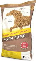 JOSERA Mash Rapid (1 x 15 kg) Aukščiausios kokybės žirgų ėdalas Mash arklių ėdalas su linų sėmenimis Aukštos kokybės mineralizacija Geriausias kailio blizgesys ir stabilios kanopos Pakuotė po 1 vnt.