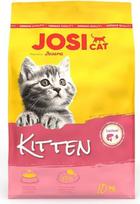 JosiCat Kitten (1 x 10 kg) Junior Premium sausas maistas augančioms, nešiojančioms ir žindančioms katėms su dideliu energijos kiekiu ir vertingu lašišų aliejumi bei vitaminais, kurį pagamino Josera, pakuotė 1 vnt.