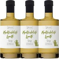 Kaktusų žiedų sirupas 3 x 350 ml - "Genüssle Catcus Pear" sirupas iš Bodeno ežero - kaktusų žiedų sirupas, pagamintas iš grynų natūralių ingredientų ir be jokių priedų