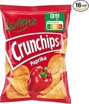 Lorenz Crunchips Peppers 16 x 50 g Be glitimo