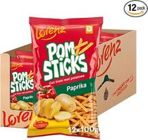 Lorenz Pomsticks Paprikos 12 x 100 g Be glitimo