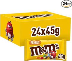 M&M žemės riešutai 45 g (24 vnt.)