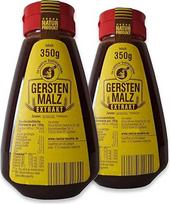 Miežių salyklo ekstraktas 2x 350g Skystas salyklo ekstraktas Neaktyvus labai aromatingas miežių salyklo sirupas