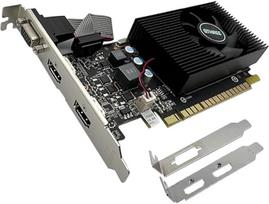 QTHREE GT 730 vaizdo plokštė, 4GB DDR3 128 bitų, dvigubas HDMI, VGA, žemo profilio, kompiuterio GPU, stalinio kompiuterio vaizdo plokštė, skirta kompiuteriui, "DirectX 11