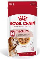 Royal Canin Medium Ageing 10+ | 10 x 140g | Šlapias maistas vidutiniams šunims (11-25 kg) | Nuo 10 metų | Sveikam senėjimui palaikyti