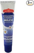 rumarkt Dovgan Cukruotas sutirštintas pienas tūbelėje, 3 vnt. (3 x 150 g) Duonos užtepėlė Sguschonka Torto kremas