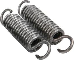 SAJMAKUWLA Zugfeder, Zugfedern, Federstahl, Drahtdurchmesser 1,5 mm, Außendurchmesser 20 mm, freie Länge 200-500 mm, 2 Stück(1.5 x 20 x 240 mm)