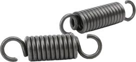 SAJMAKUWLA Zugfeder, Zugfedern, Federstahl, Drahtdurchmesser 2,5 mm, Außendurchmesser 18 mm, freie Länge 200-500 mm, 2 Stück(2.5 x 18 x 240 mm)