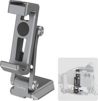 SMALLRIG metalinis telefono laikiklis su pagrindo plokštele, suderinamas su DJI RS 4 Mini ir RS 3 Mini, telefono adapteris su laisvai reguliuojamomis jungtimis, telefono trikojo laikiklis iPhone 16 15-5338