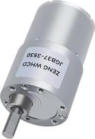 SMGLRUEAT JGB37-3530 Šepetinė pilnavidurė pavarų dėžė 37 mm sukimo momento ekscentrinis velenas be kronšteino 333RPM_12V
