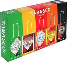 TABASCO Hot Sauce Set - Scharfe Soßen Geschenkset mit 5 verschiedenen Geschmacksrichtungen - Chili Sauce 100% natürliche Zutaten - Schärfe-Anfänger bis Schärfe-Liebhaber kommen auf ihren Geschmack