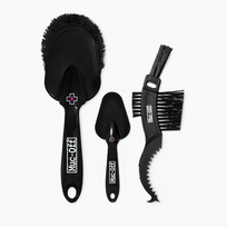MUC-OFF 3X PREMIUM BRUSH SET valymo šepetukų rinkinys 3vnt