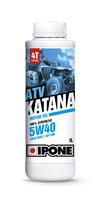IPONE KATANA ATV 5W40 100% sintetinė 4T variklinė alyva keturračiams 1L (801158)