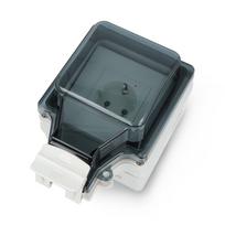 Tuya – lauko lizdas su energijos skaitikliu IP67 260V – ZigBee – RTX SET_HZPEW_IP