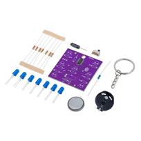LED kauliukai - edukacinis litavimo rinkinys - Attiny404 - lituotas 333140