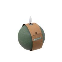 Žvakė LED D10xH11 cm žalia Atmosphera 200667C