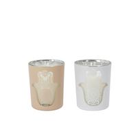 Žvakės kvepiančios 7 vnt. dėžutėje Fatimos ranka 25,5x31x38,5 Home Deco BO4401