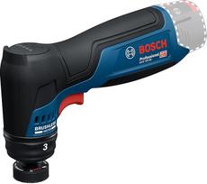 "Bosch Professional" 12V sistemos akumuliatorinis orbitinis šlifuoklis GSS 12V-32 (su pritvirtintu 32 mm velcro šlifavimo disku, 32 mm lipniu šlifavimo disku)