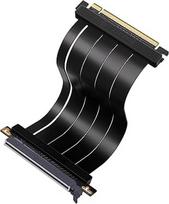 "EZDIY-FAB PCIe 5.0 X16 Riser" kabelis, 64GB/s, skirtas RTX 50/RTX 40, RX 9000/RX 7000 GPU, PCIe išplėtimo kortelė, atgalinis suderinamumas su 4.0/3.0, vertikalus GPU montavimas, tiesus 20 cm, juodas