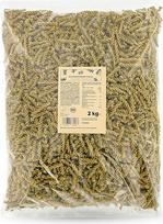 "KoRo" - Ekologiški žirnių fusilli 2 kg - makaronai iš žirnių ir sėmenų miltų - daug baltymų - 2 kg birios pakuotės