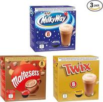 "Mars®" karšto šokolado kapsulės | 24 kapsulės | "Mars", "Twix", "Maltseres" (suderinama su "Dolce Gusto")