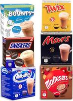 "Mars" karšto šokolado kapsulių XL paketas - (NAUJIENOS) "Snickers", "Bounty", "Mars", "Twix", "Milky Way" ir "Maltesers" - 48 kapsulės (8 x 6)