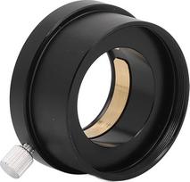 2 colių ir 1,25 colio teleskopinių okuliarų montavimo adapteris, visiškai metalinis 2 colių ir 1,25 colio sukamojo užrakto adapteris, kuris tvirtai ir švelniai laiko ir centruoja jūsų okuliarus.