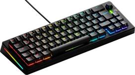 Glorious Gaming GMMK 3: Mechaninis skonis, Kompakt 65 %, modulinė apšvietimo sistema, dvigubo apšvietimo-PBT-taškeliai, aliuminio skalterio plokštė, karštas keitimas (3/5 kontaktų), vokiečių kalba - švarus