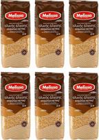 Kritharakis makaronai viso grūdo 6 x 500 g pakuotė Graikiški ryžių makaronai Kikizas Melissa + 20 ml Jassas alyvuogių aliejaus