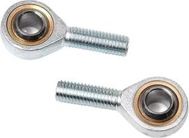 OZXJW 2 x SA8 strypo galas dešinės rankos "Fish Eye Ball Joint Uniball Joint" vyriškas T/K metrinis sriegis guolio velenas vidinė skylė 8 mm