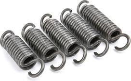 SAJMAKUWLA Zugfeder, Zugfedern, Federstahl, Drahtdurchmesser 1,4 mm, Außendurchmesser 8 mm, freie Länge 200-500 mm, 5 Stück(1.4 x 8 x 240 mm)