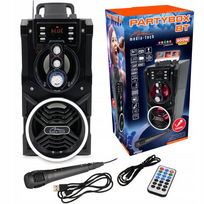 Nešiojama Bluetooth karaoke kolonėlė 800W Media-Tech