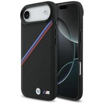 BMW M Tricolor Metal Logo MagSafe Case for iPhone 17 Air, black