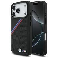 BMW M Tricolor Metal Logo MagSafe Case for iPhone 17 Pro, black