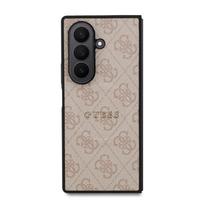 Guess PU Leather 4G Colored Ring Magnetic dėklas skirtas Samsung Galaxy Z Fold 7 rožinės spalvos