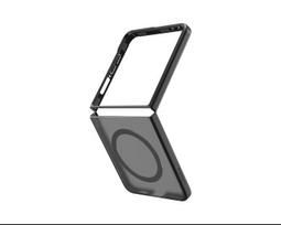 GP-FPF766PGB Samsung by Spigen Capella Magnetic dėklas skirtas Galaxy Z Flip 7 Frost juodos spalvos