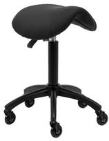 Kosmeda M kirpėjo kėdutė balnas su juodu stovu Lodi Roll Speed 56-77cm, juoda