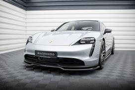 Maxton Design Front Splitter Porsche Taycan / Taycan 4 / Taycan 4S / Taycan GTS Mk1 PO-TAY-1-FD1G