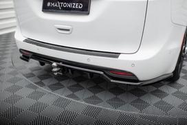 Maxton Design Rear Splitter (with vertical bars) Chrysler Pacifica Mk2 Facelift CHR-PA-2F-RD1G+RD2G